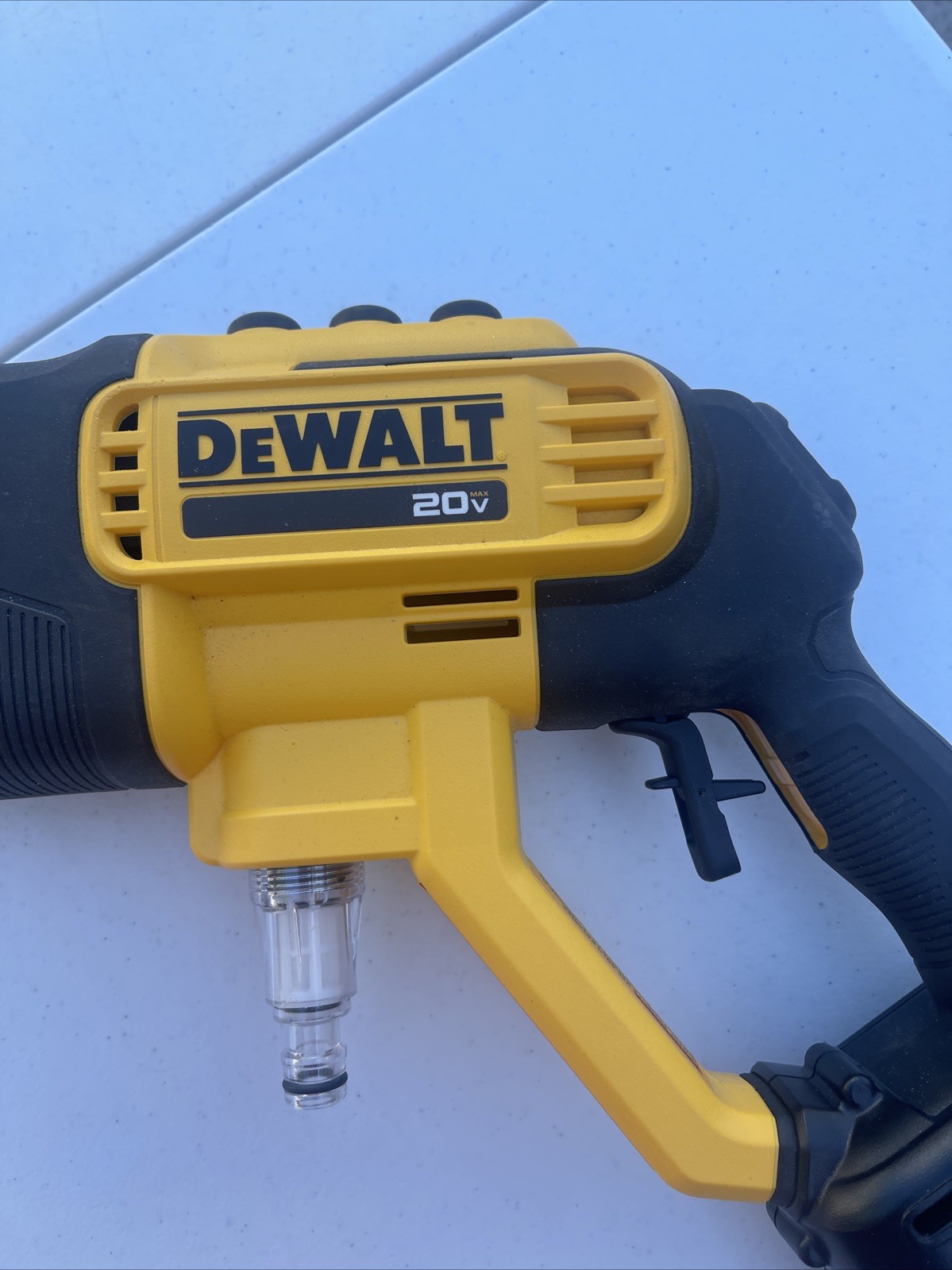 DeWalt 20v Max Cordless 550 PSI Cold Water Power Cleaner Model# DCPW550