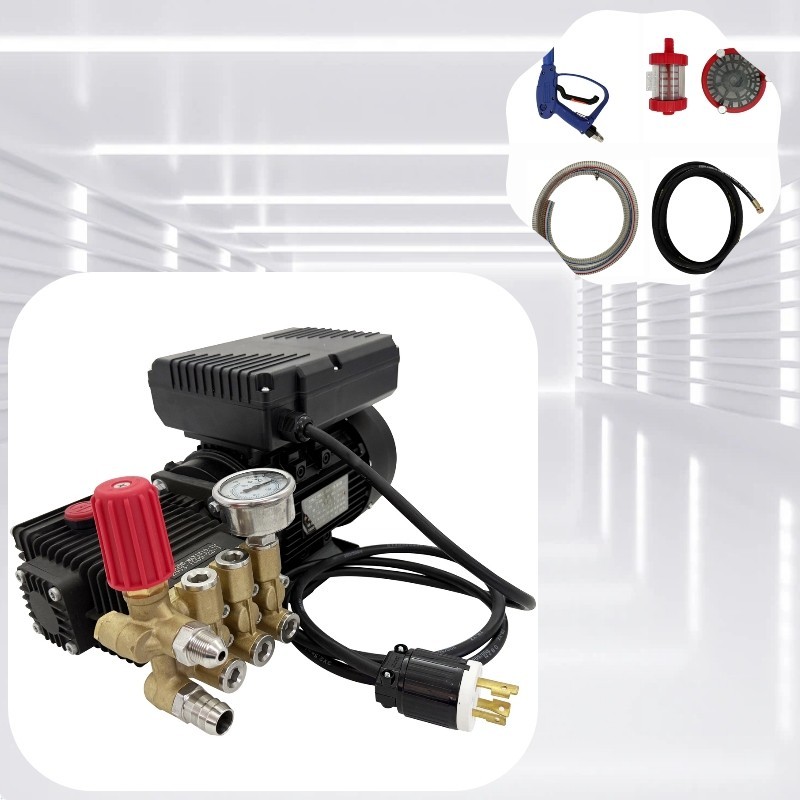110V 12L/min High Pressure Car Washing Pump Machine Portable with Water Gun