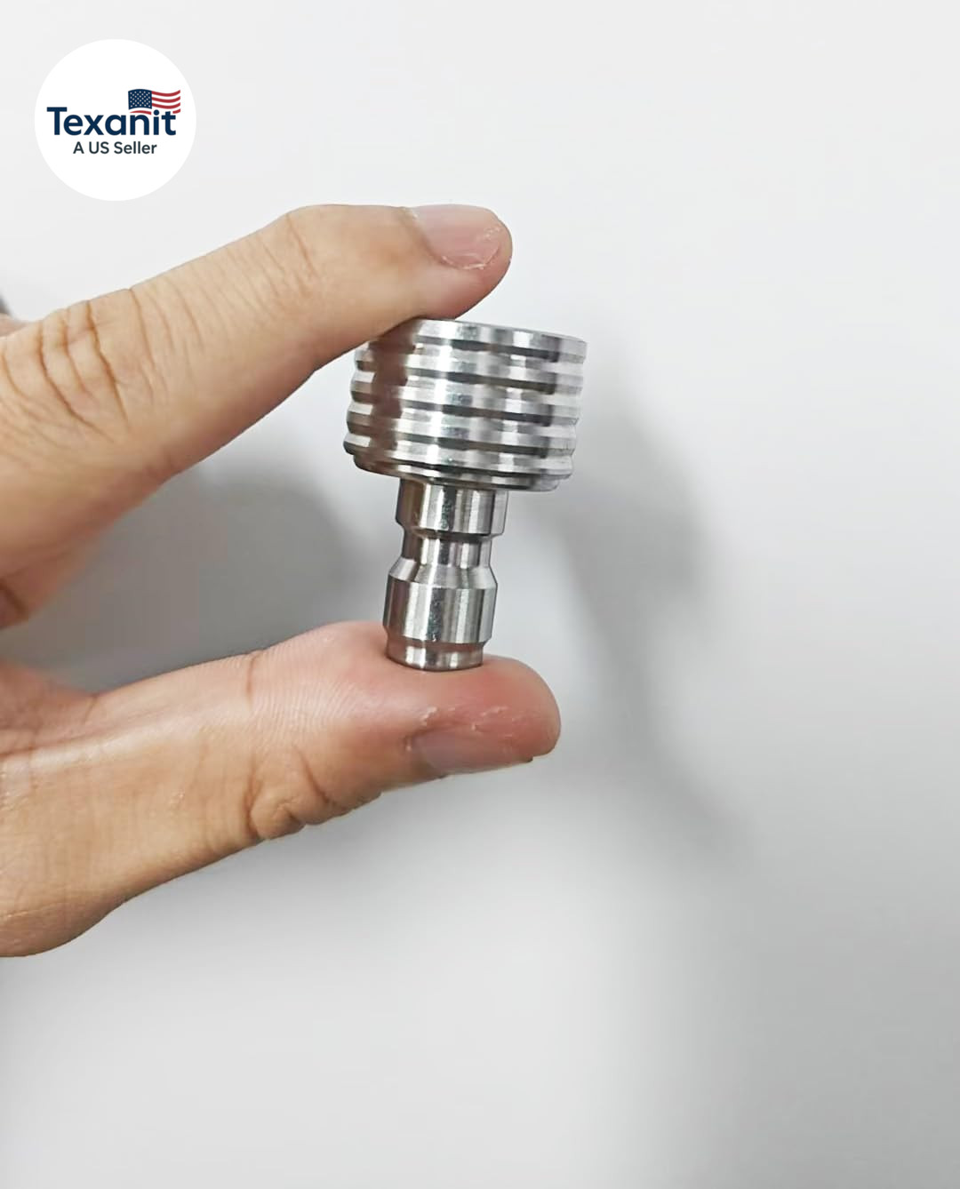 Stainless Steel Pressure Washer Nozzle Tips, 0.3Mm/0.4Mm/0.5Mm Hole, 1/4″ Quick