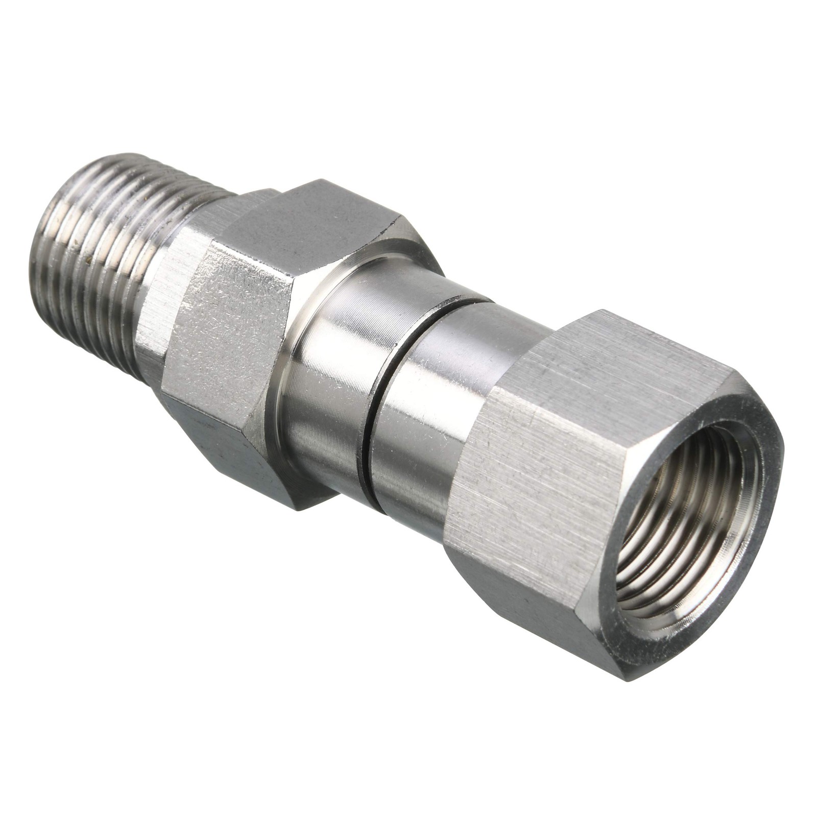 Pressure Washer Swivel 3/8 Inch NPT Male Thread Fitting Stainless 4500 PSI