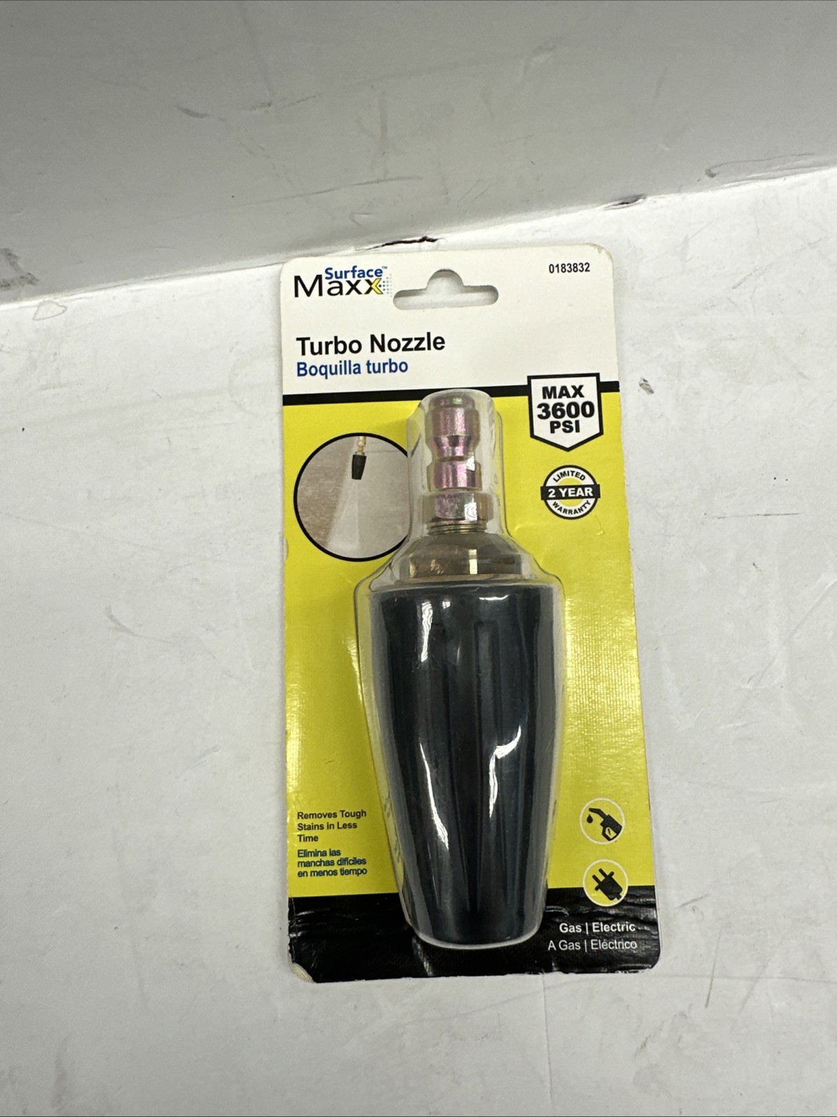 Surface Maxx Turbo Nozzle 3600 PSI for Gas and Electric Compressor 0183832