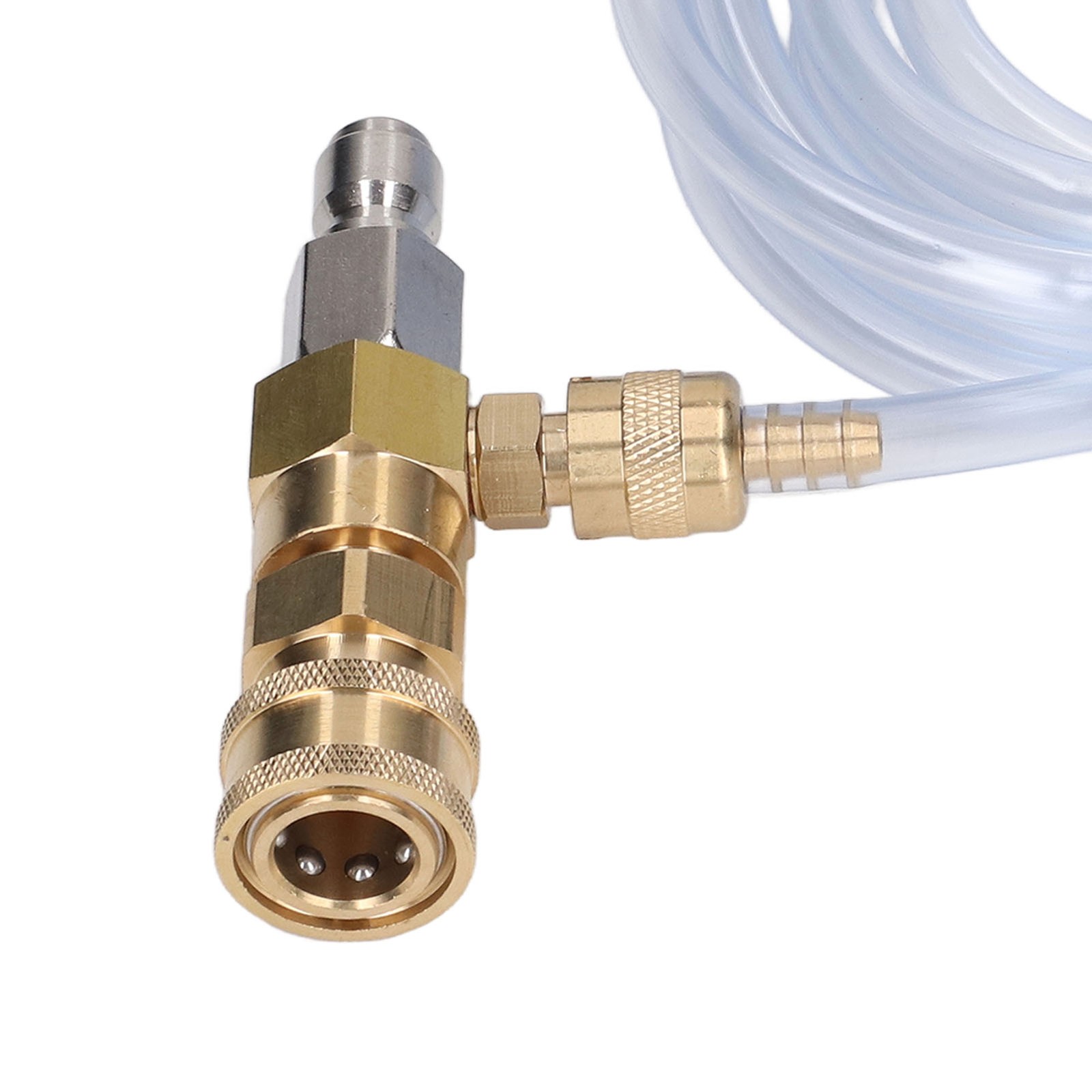 Chemical Injector Brass Stainless Downstream Injector W/ 9.8ft Tube 5000PSI