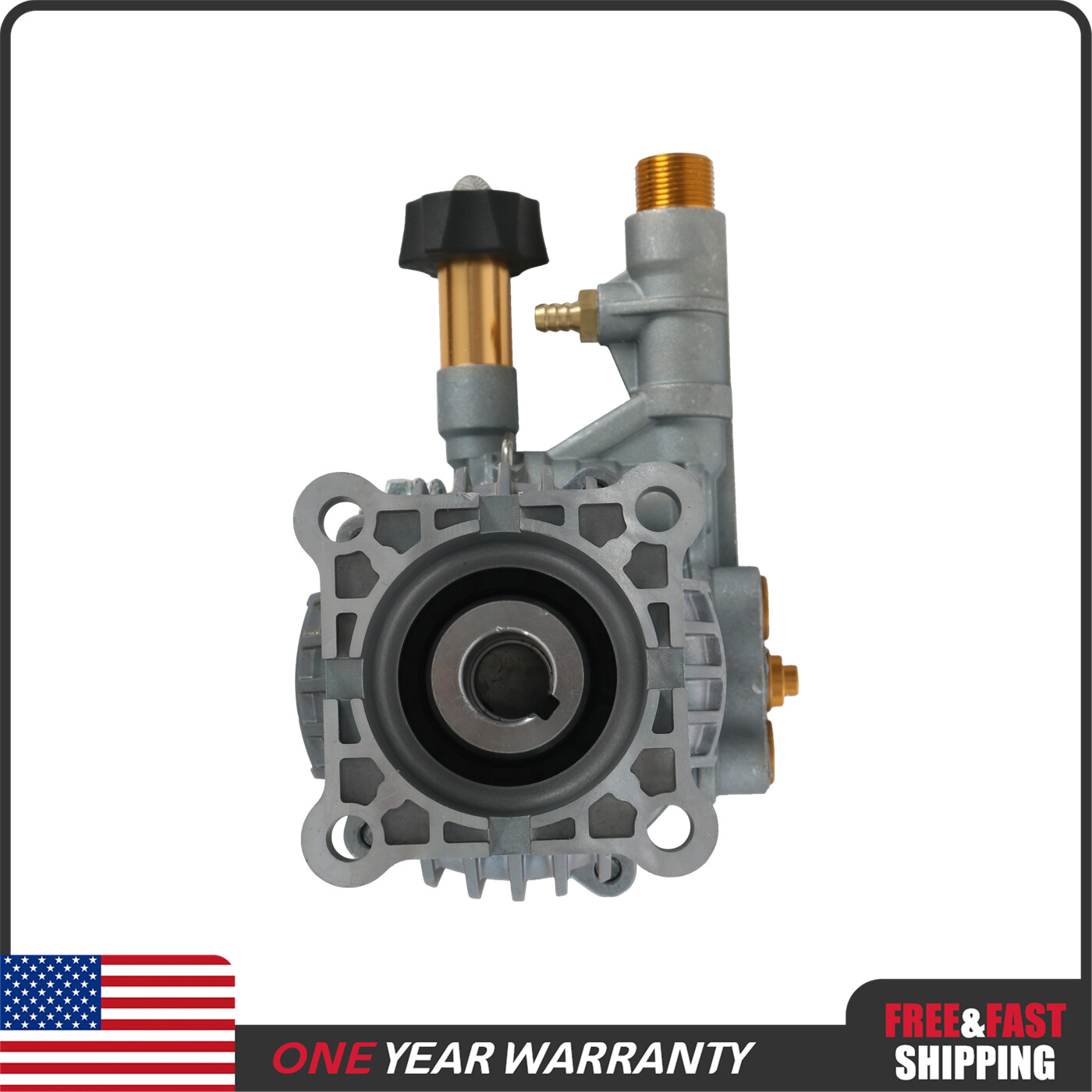 3300 PSI 2.4 GPM 3/4″ Shaft New Axial Cam 90028 Pressure Washer Pump Kit