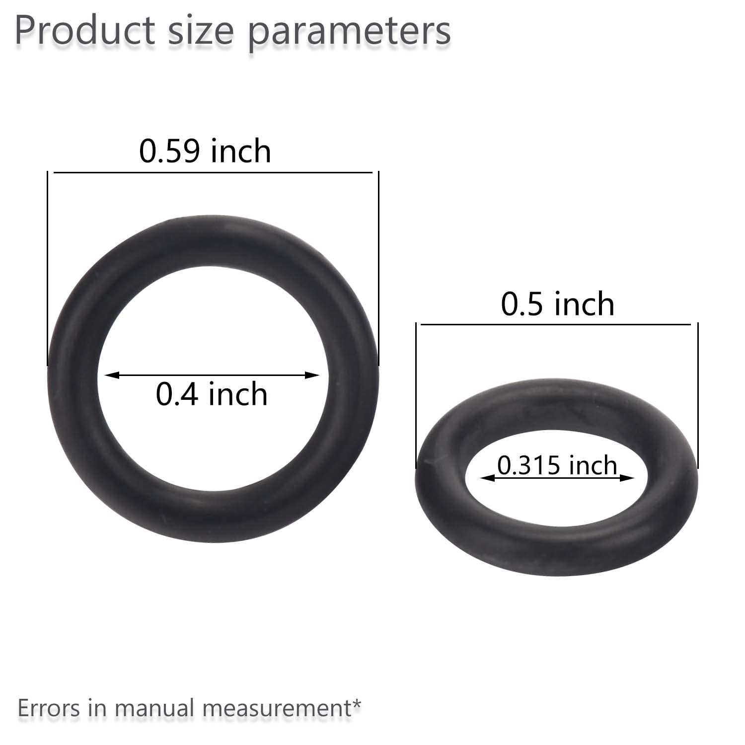 SPX3000 Pressure Washer O-Rings for Sun Joe SPX3001, SPX3501, SPX3500, SPX4000,