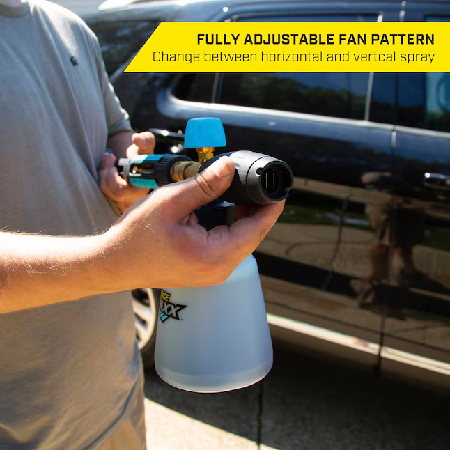 SurfaceMaxx Pro Foam Cannon for Vehicles 1600 MIN PSI – 5000 MAX PSI – NEW