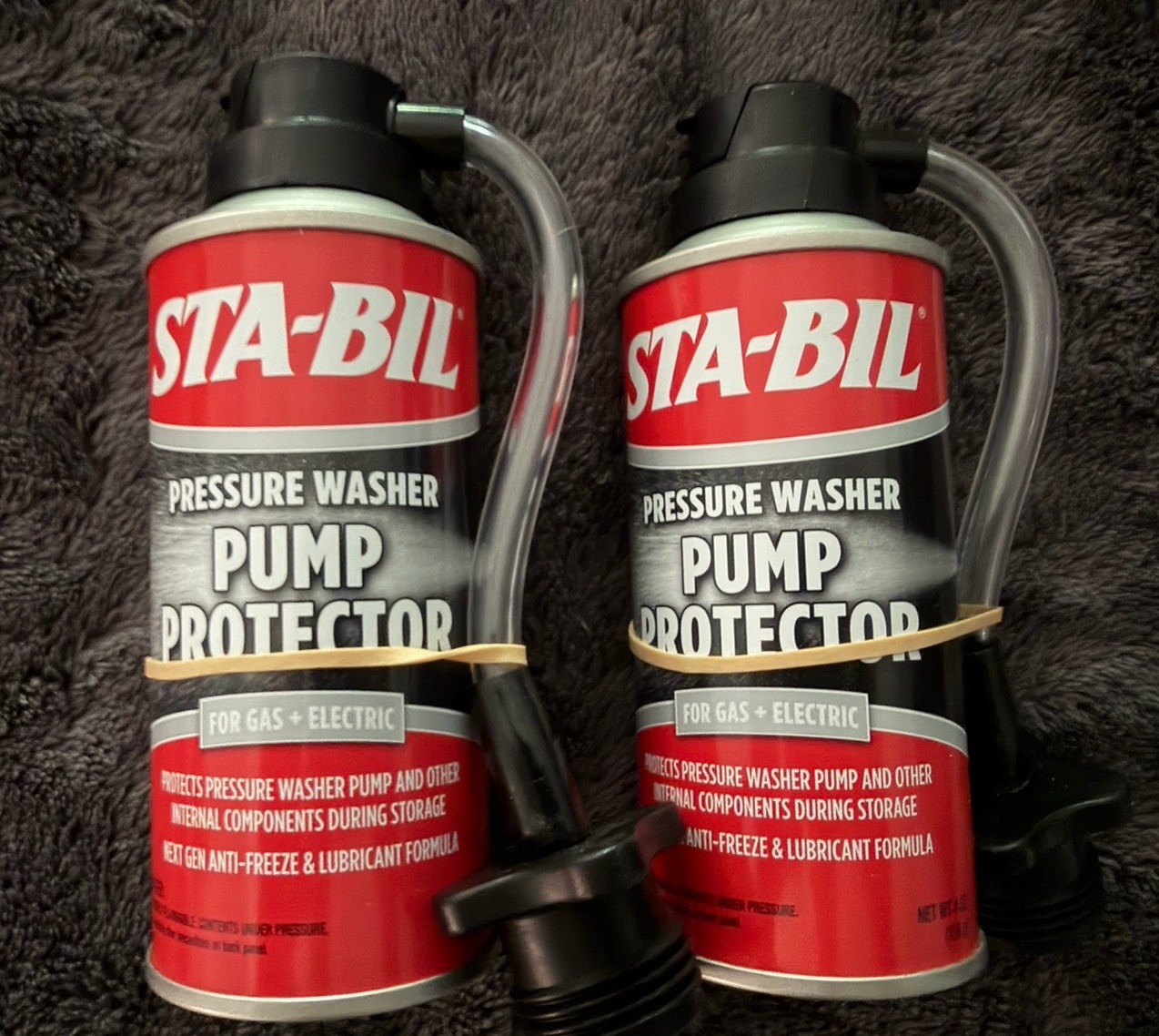 *2 Pack* STA-BIL Pressure Washer Pump Protector Seal Saver Lubricant Anti-Freez