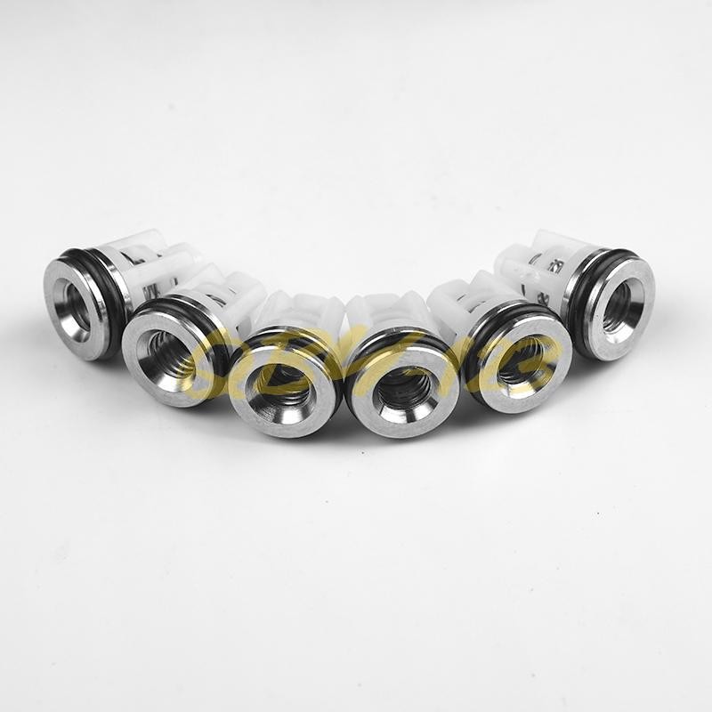 6x Check Valve Repair Kit For Washer Pump Universal OD: 12.6mm Length: 16.5mm