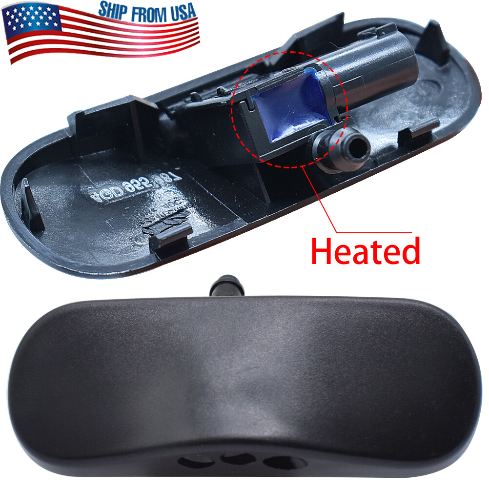 2X Car Washer Spray Nozzle Jet Heated Jet For Audi Q3 Q5 A3 A4 A5 A6 A7 A8 TT
