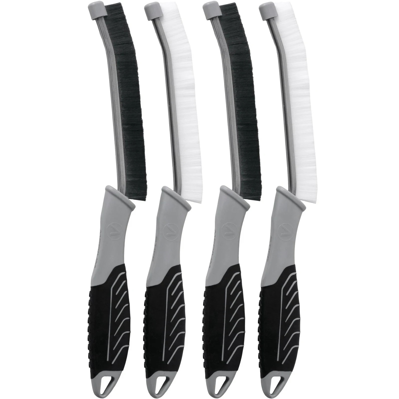VIKING Car Detailing Brush Set for Cleaning Kit, Multi-Purpose Black