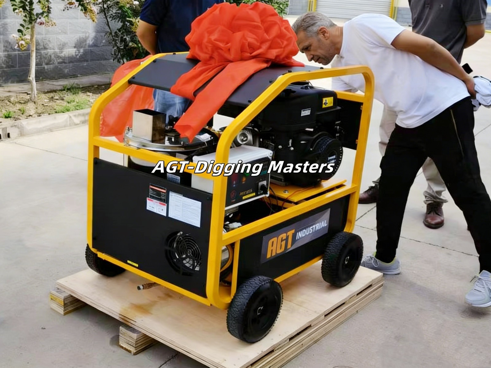 AGT HPW4000 4000 PSI 13HP Hot Water Pressure Washer Machine USA STOCK
