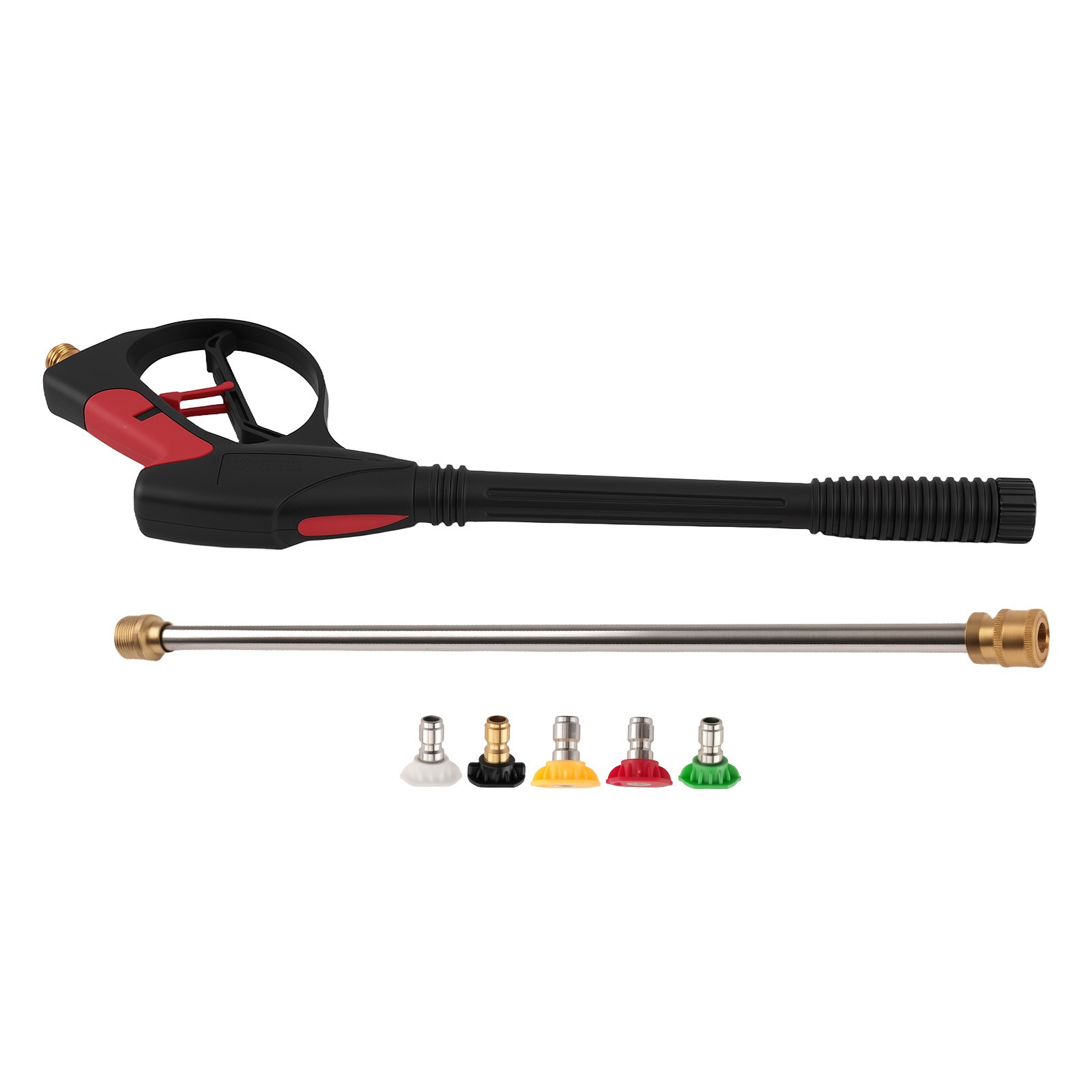 Heavy Duty M22 Pressure Gun 4000PSI with Extension Lance & 5 Spray Nozzles