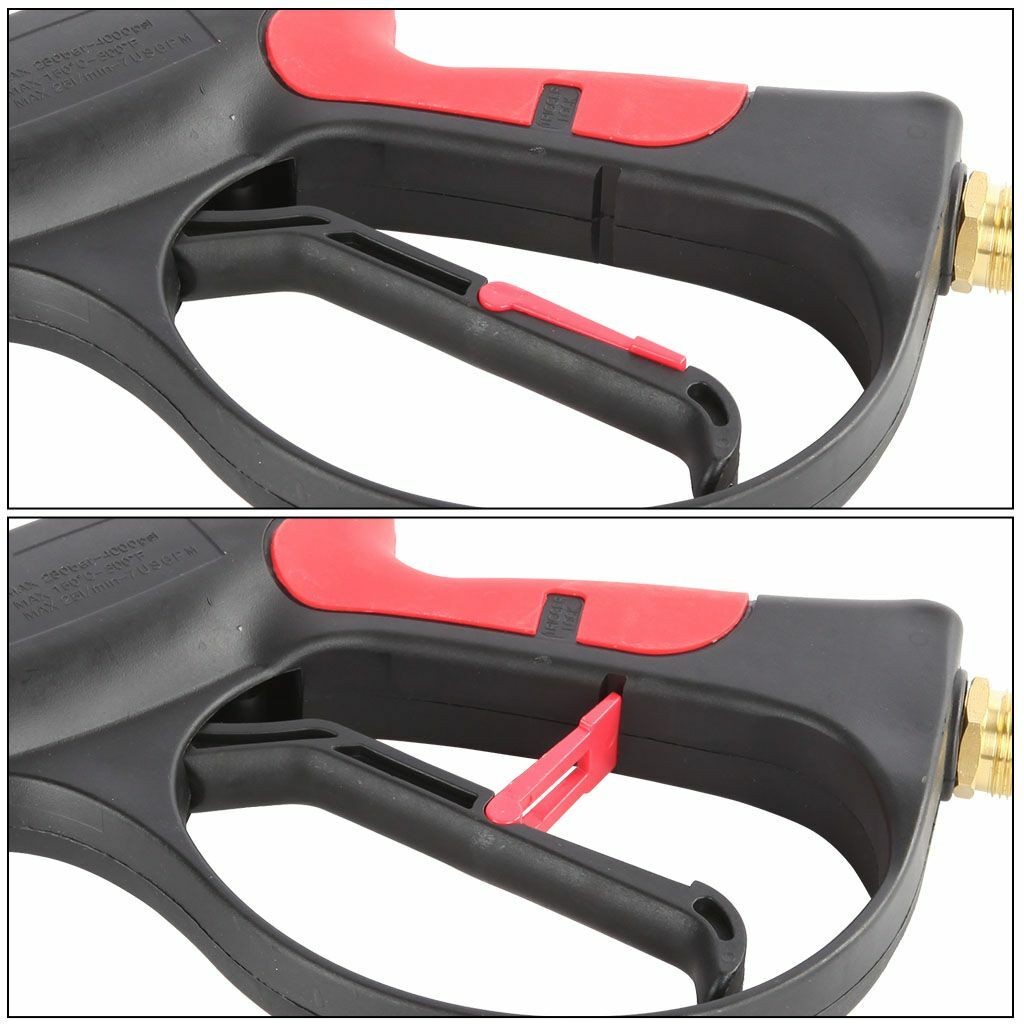 4000 PSI Pressure Washer Gun with Replacement Wand Extension 5 Nozzle Tip M22-14
