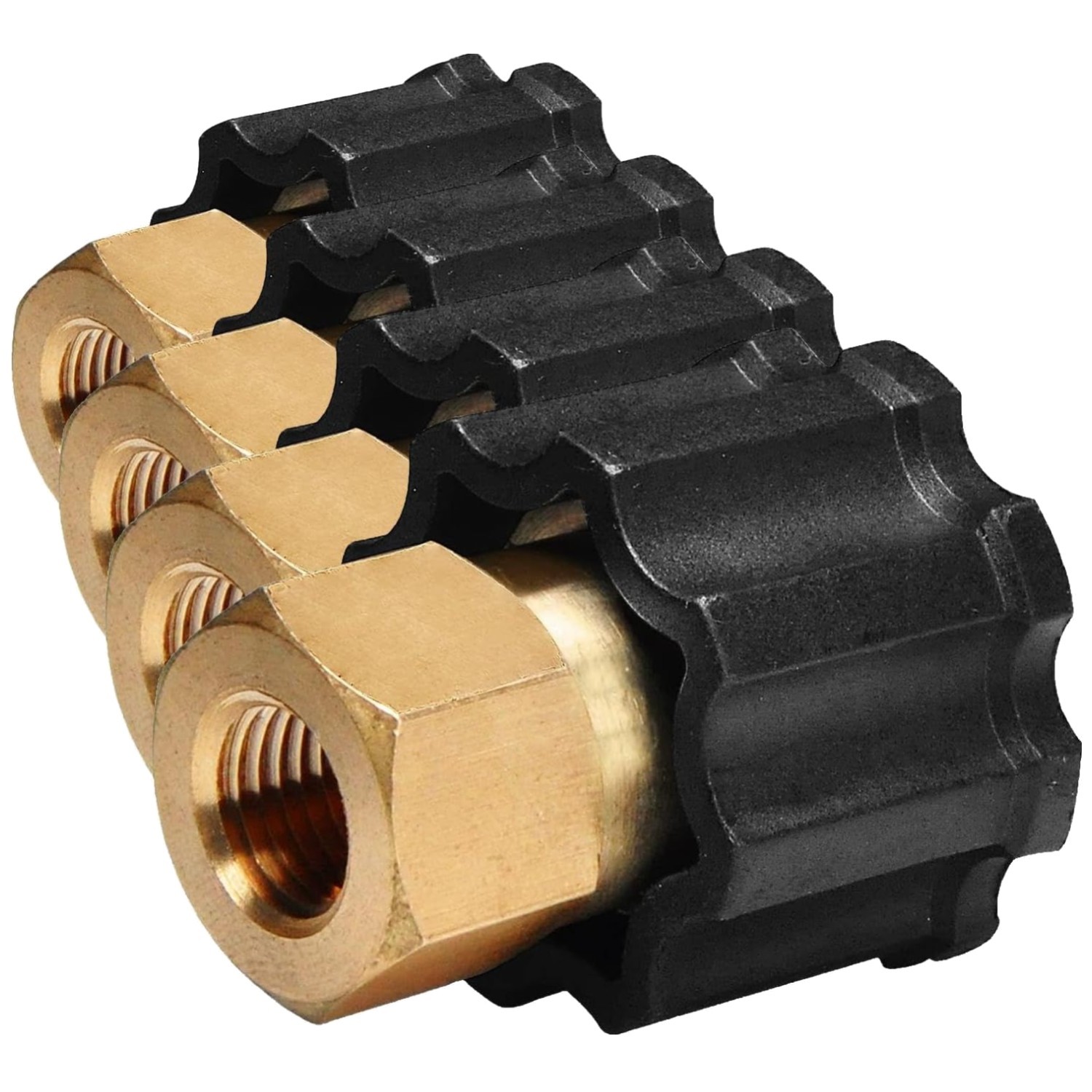 Pressure Washer Connector, M22-14mm to 1/4″ Female, 5000 PSI