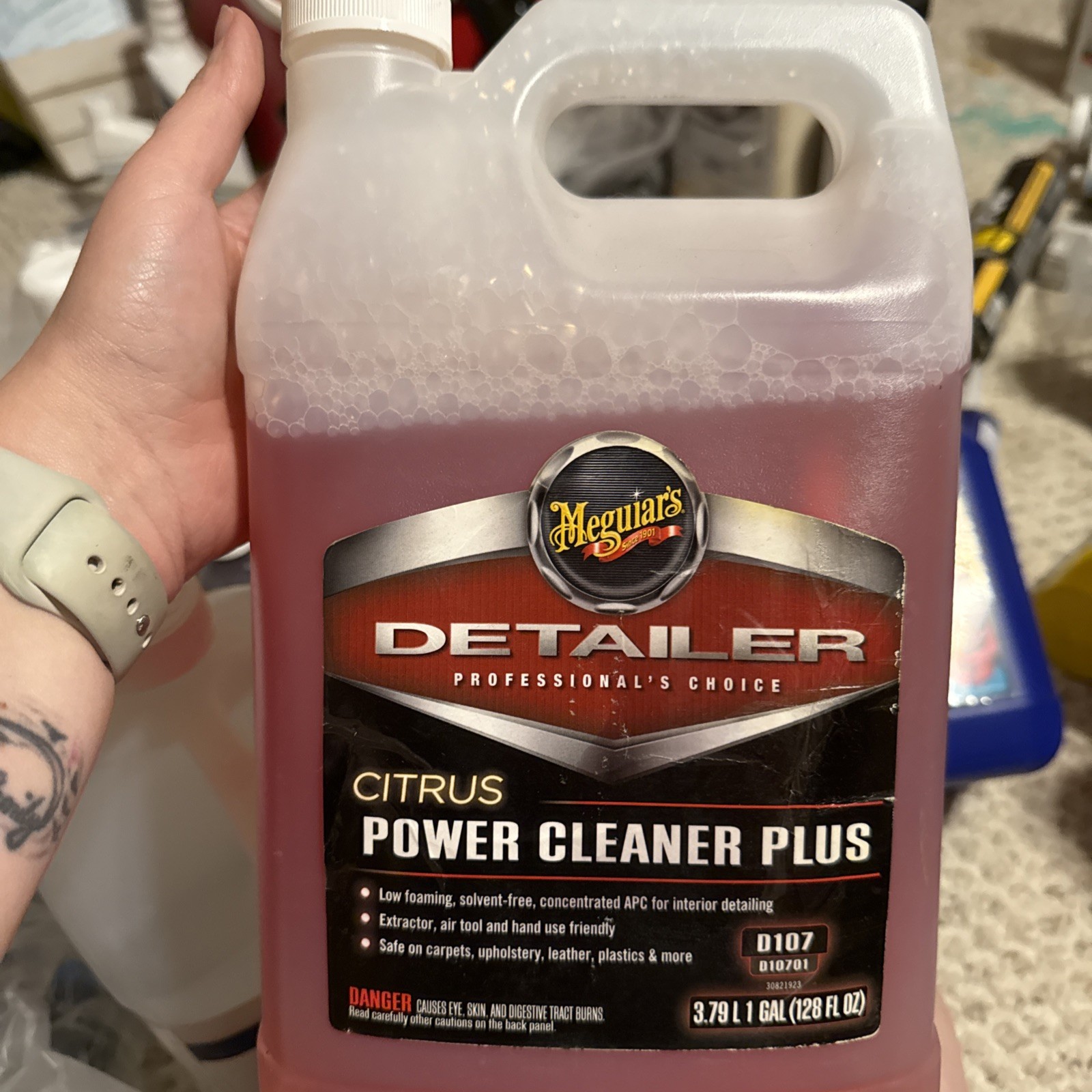Meguiar’S D15501 Last Touch Spray Detailer Remove Light and Fresh 1 Gallon