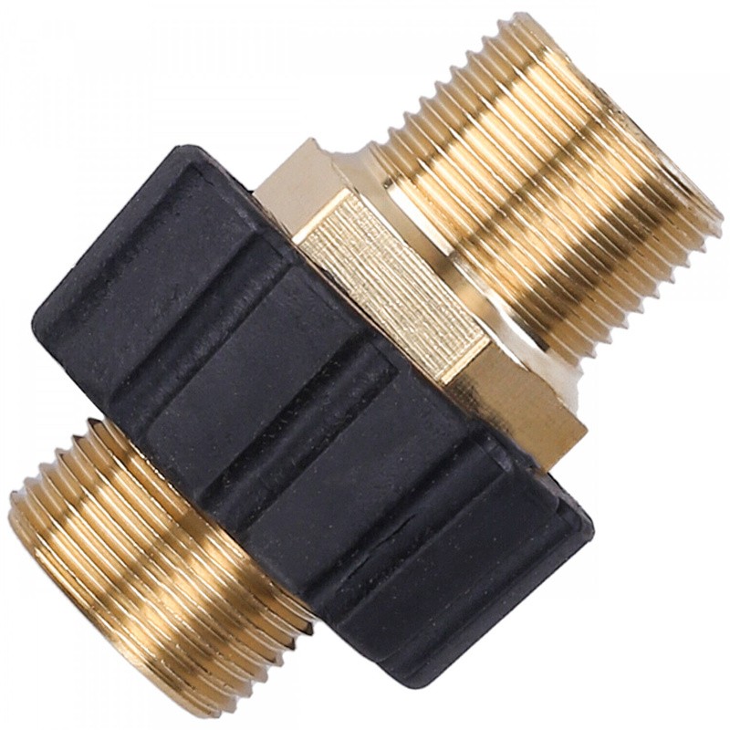 Double Nipple M22*1.5 Male Hose Connector Coupling For High Pressure Cleaner AO