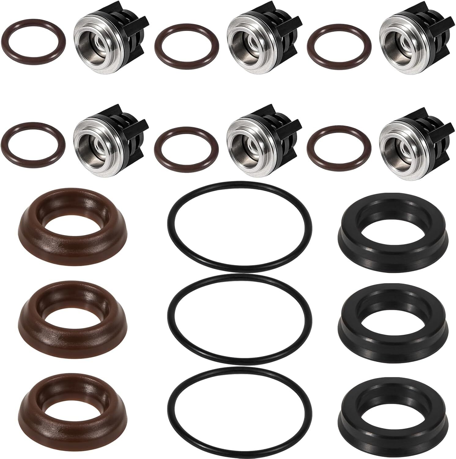 AR1828 Pump Check Valves Kit & Pressure Washer Packing Kit AR1857 For 18mm AR XR