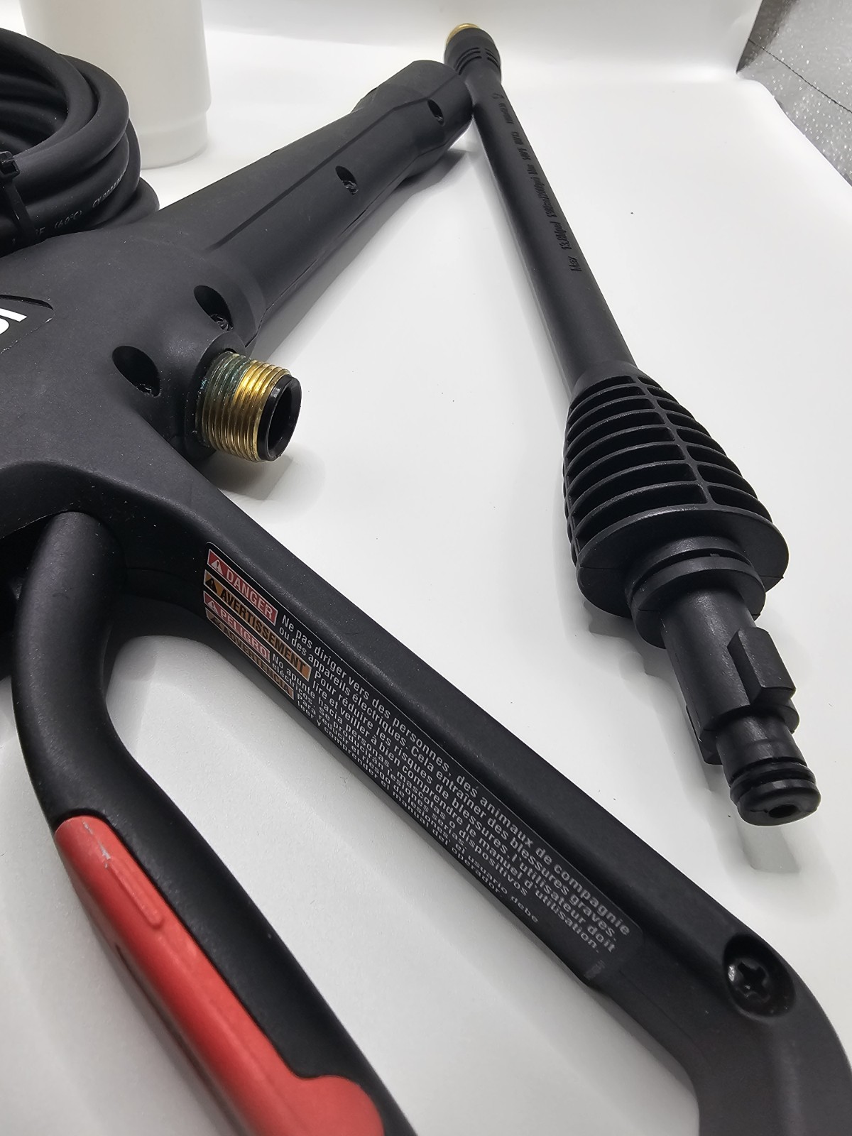Ryobi 2000 Psi Power Wash Gun Kit + Hose and Foong Foamer Nozzle.