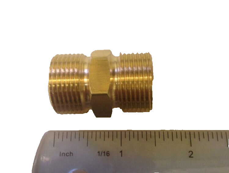 Pressure Washer M22 15mm X M22 15mm(Uncommon Size) Hose Connector Sun Joe