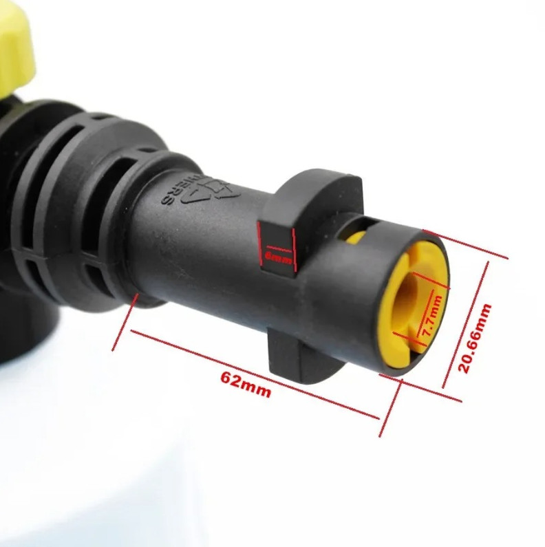 1pcs 750ml Foam Lance for Karcher K2–K7 Car Pressure Washer Adjustable Nozzle