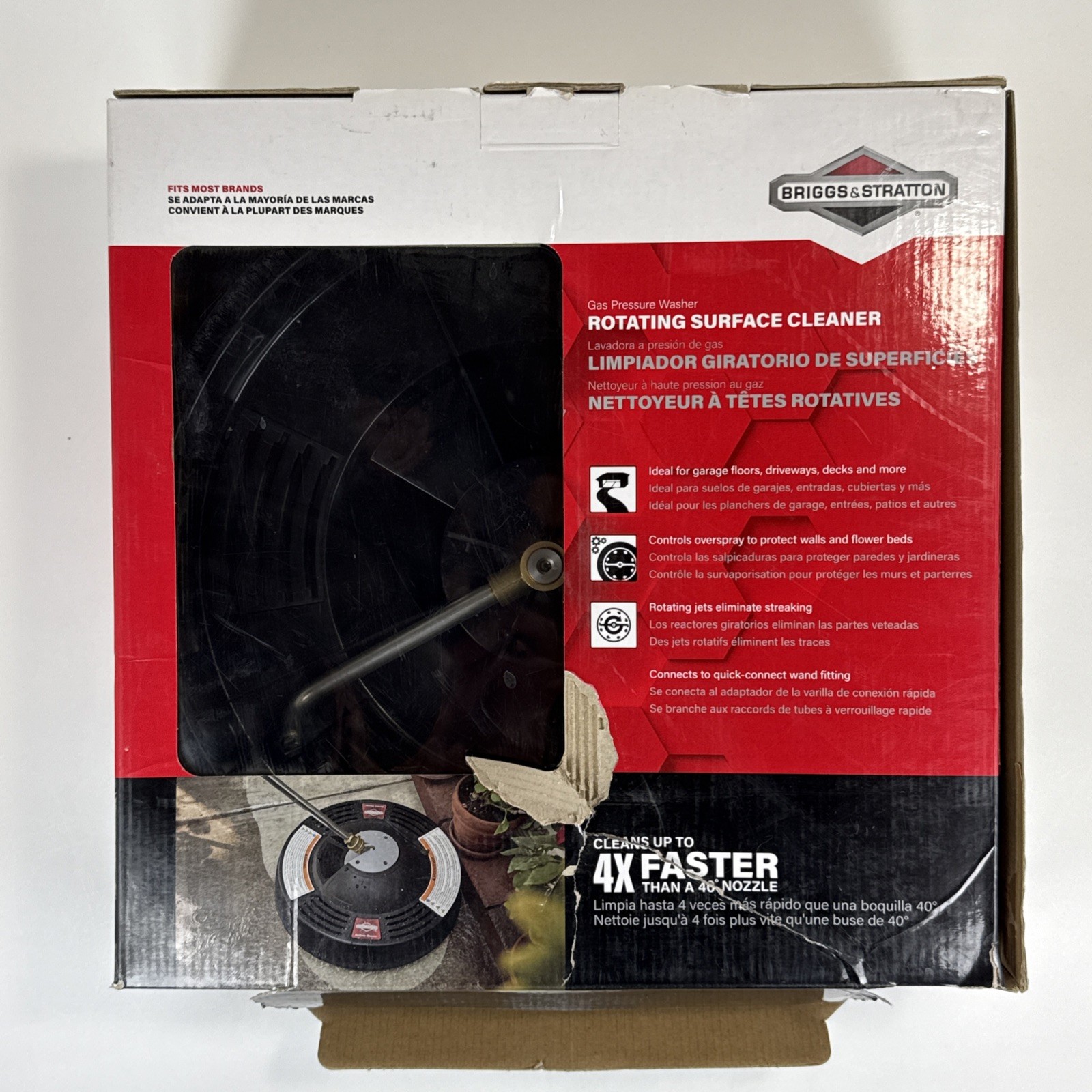 Briggs & Stratton 6328 14″ Rotating Pressure Washer Surface Cleaner