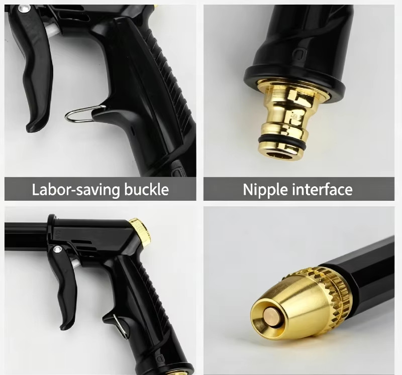 High Pressure Car Wash Water Gun Spray Nozzle Portable Washer for Auto