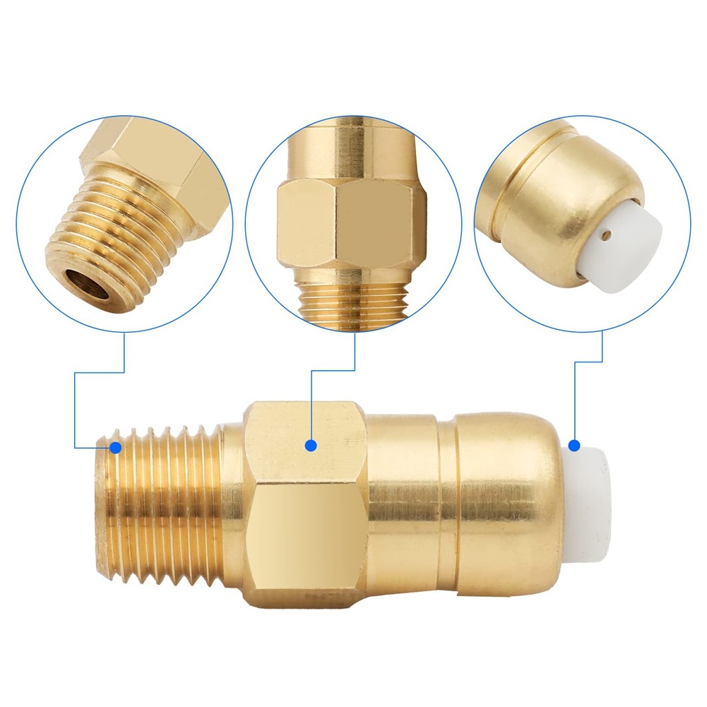 2 Pieces Thermal Release for Pressure Washer Pump, 1/4 Inch NPT Thermal5059