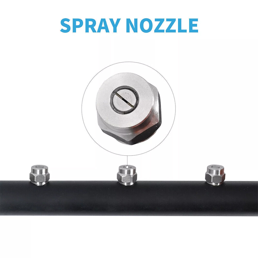 24″ Pressure Washer Water Broom Undercarriage Cleaner Driveway Surface Cleaner