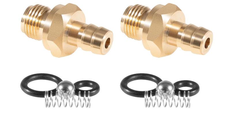 Chemical Injector Kit,Soap Injector for Pressure Washer,1/8In 27 Male BSP Thread