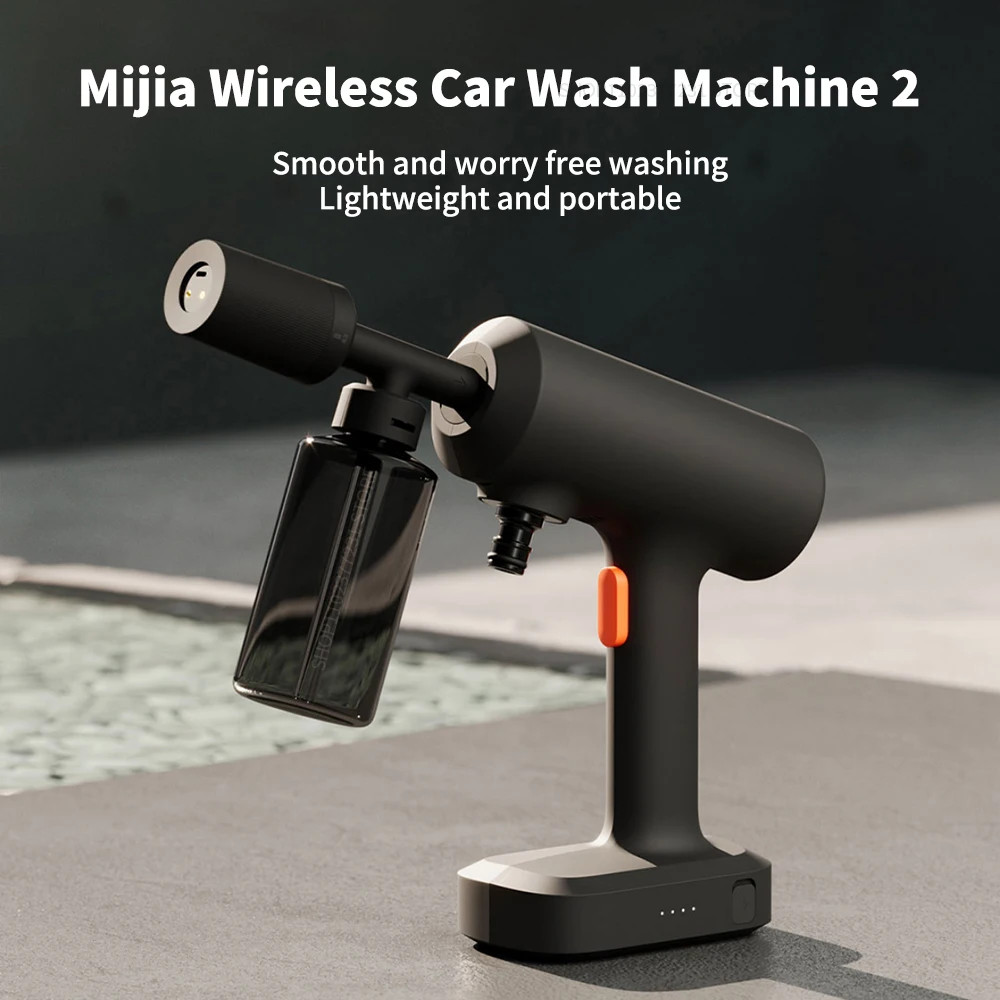 Xiaomi Mi Home Wireless Car Washing Machine 2 160L/h High Pressure Cleaning