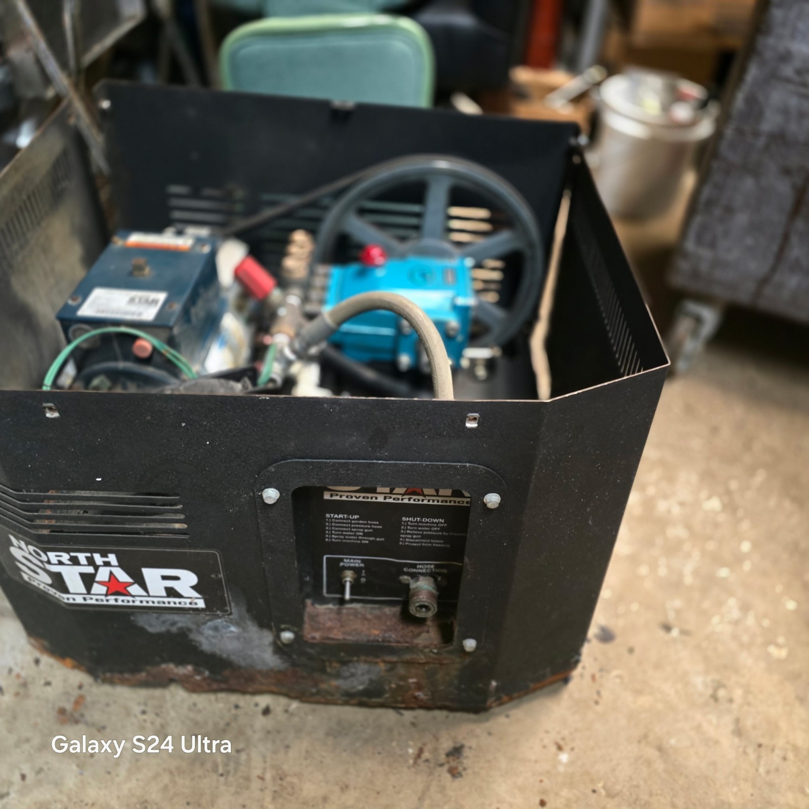 NorthStar Electric Cold Water Total Start/Stop Stationary Pressure Washer, 1500