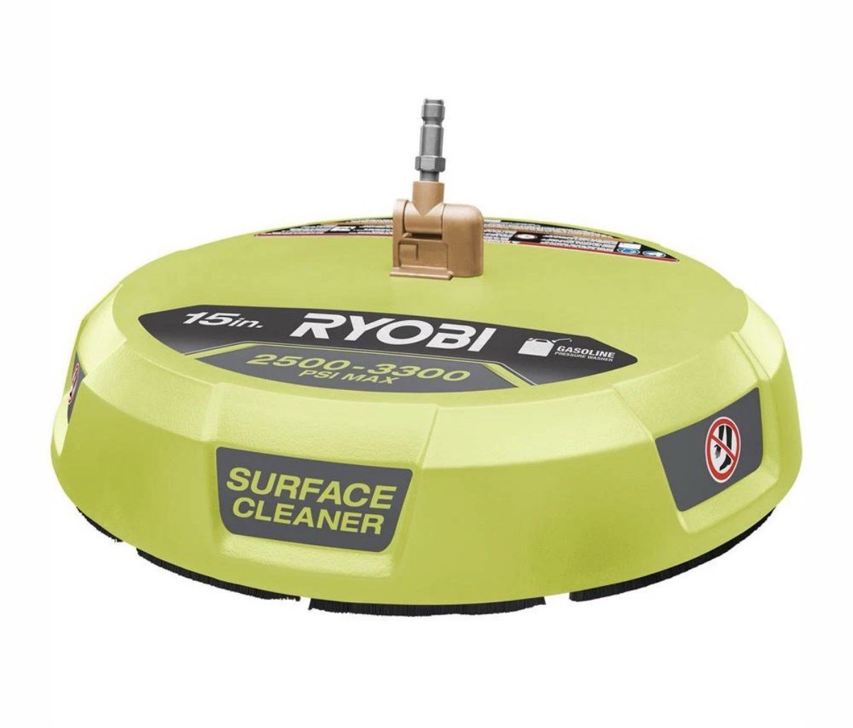 RYOBI Green 15 Inch Surface Cleaner for Gas Pressure Washer RY31SC01 3300 Psi