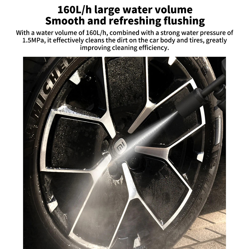 Xiaomi Mi Home Wireless Car Washing Machine 2 160L/h High Pressure Cleaning