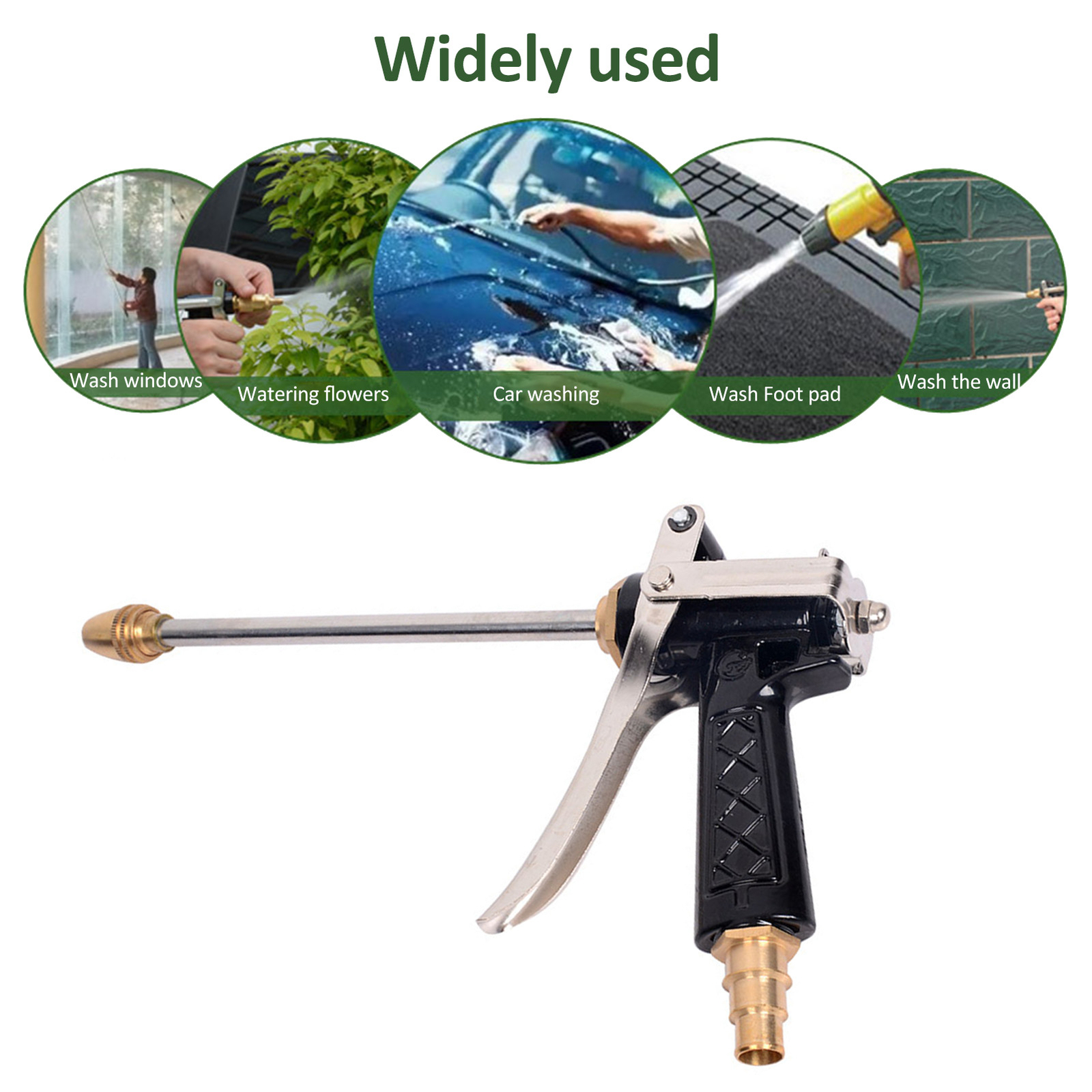 High Pressure Car Wash Pressure Washer 4 Adjustable Modes for H8Y5