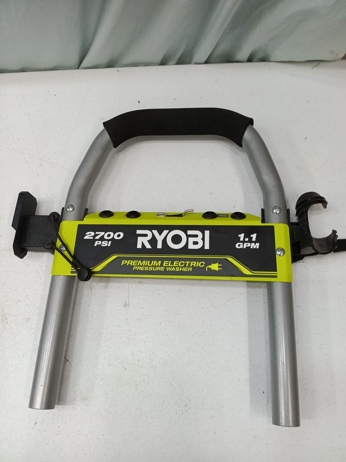 Ryobi RY142711 Electric Pressure Washer Upper Handle with Face Panel and Holders