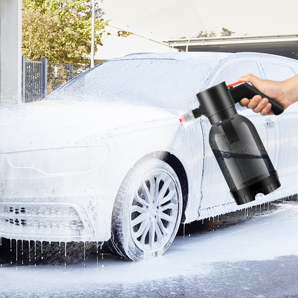 2L Electric Foam Spray Bottle Automatic Rechargeable Sprayer Cordless Car Wash