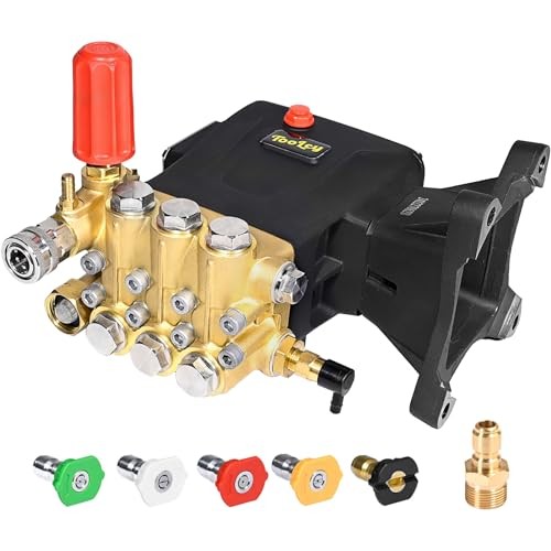 TOOLCY Pressure Washer Pump 3600-4400 PSI 4.4 GPM