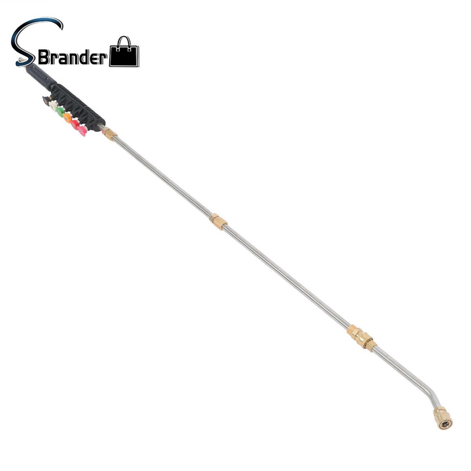 97 Inch Pressure Washer Extension Wand Replaceable Stainless Steel Power Washer