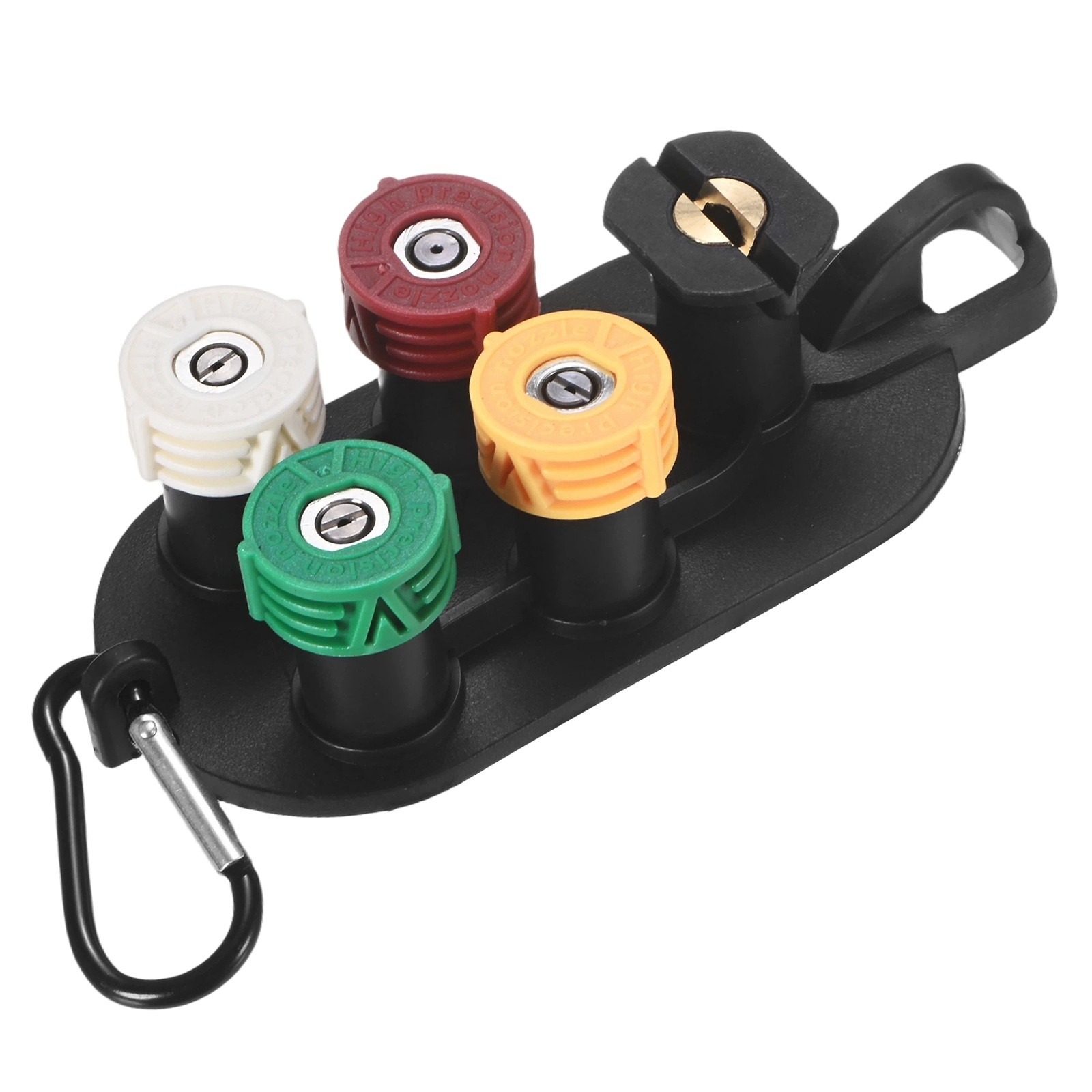 5-Pack Pressure Washer Nozzle Set with Holder, Multi-Degree, Orifice 4.0