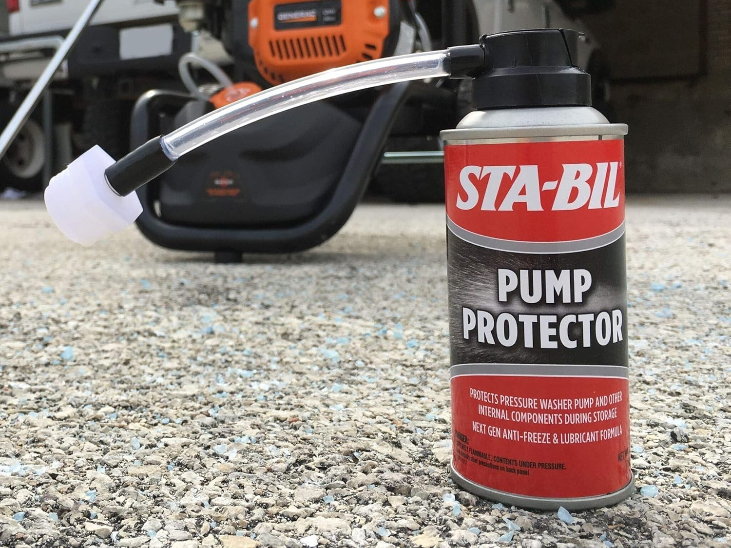 STA-BIL Pump Protector – Protects Pressure Washer Pump, 4 oz. (22007-8PK)