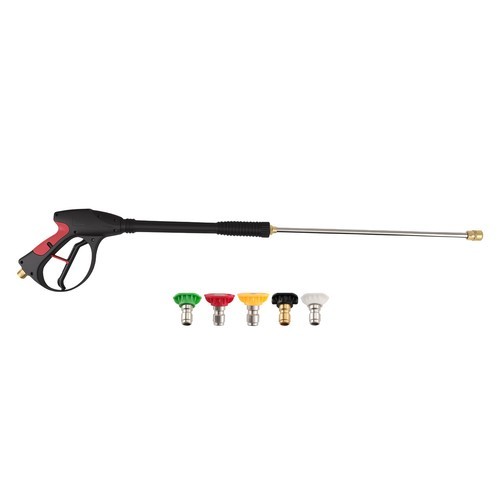 Industrial Grade Washer Gun 4000 PSI 19″ Lance 5 Nozzles Compatible with Simpson