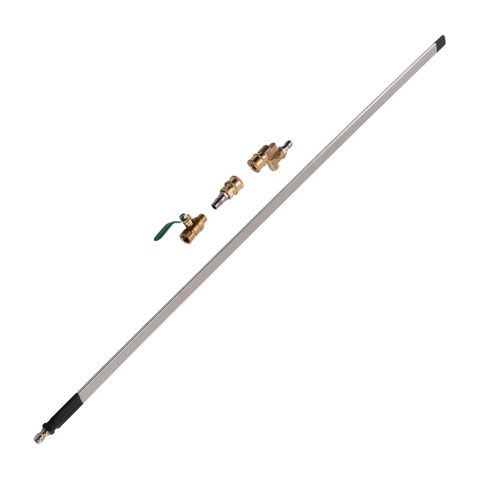 39in Radiator Wand for Car Truck Pressure Washer Stainless Steel 180° Rotate
