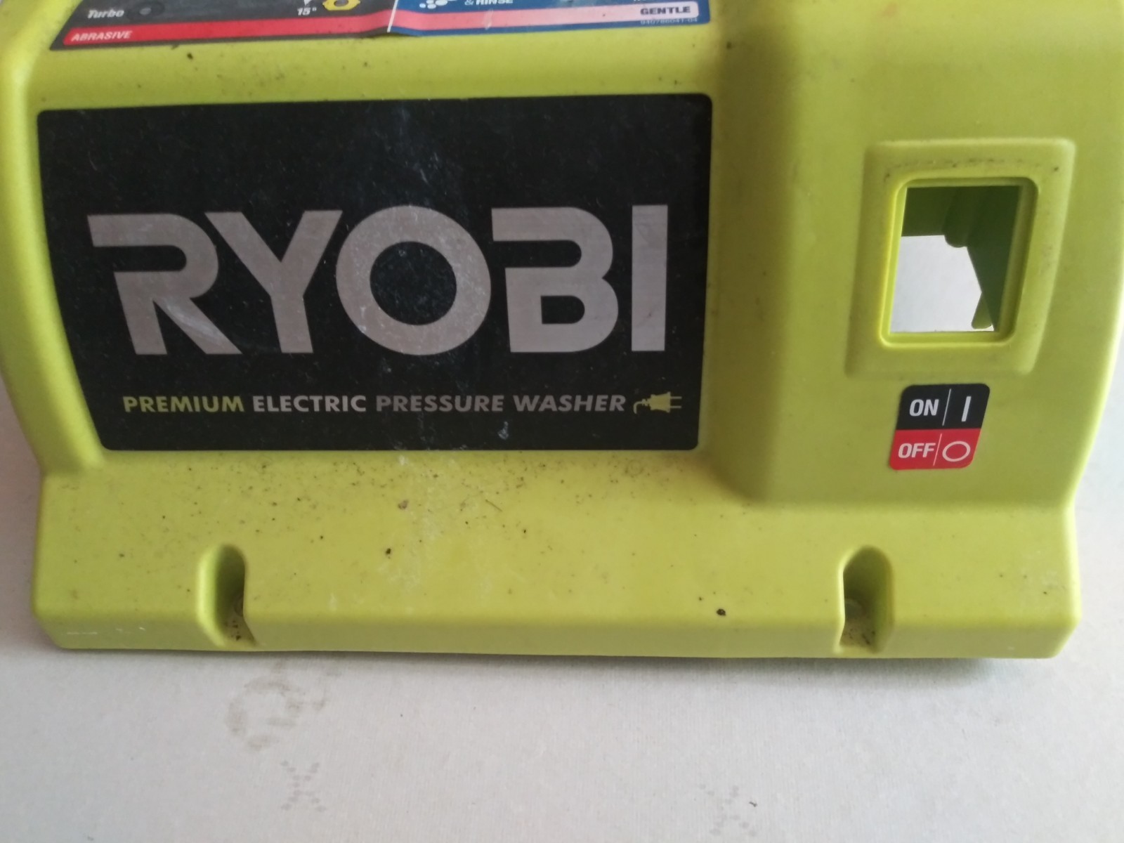 Motor Top Cover For Ryobi RY141900VNM 1.2 GPM Electric Pressure Washer 2000psi