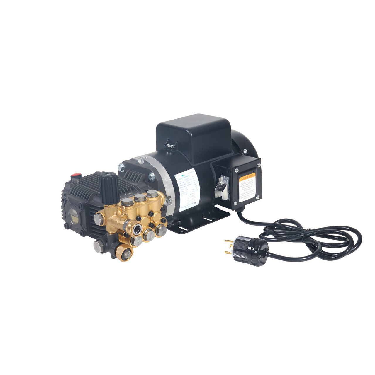 Canpump Electric Pressure Washer: 5 hp Full-Speed Motor 230 V, Triplex Pump