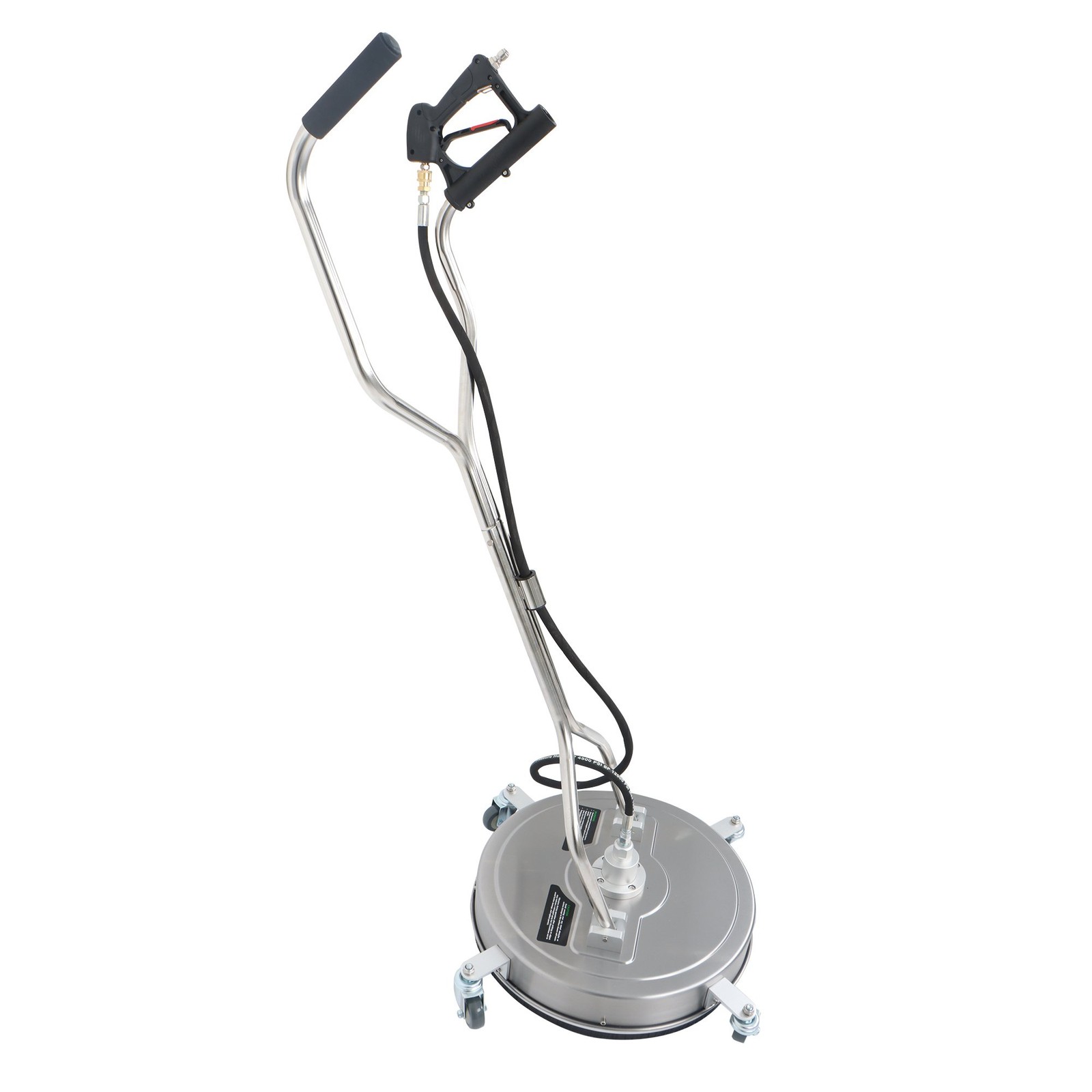 Pressure Washer Surface Cleaner w/ Handles & Wheels Quick Connect 20Inch