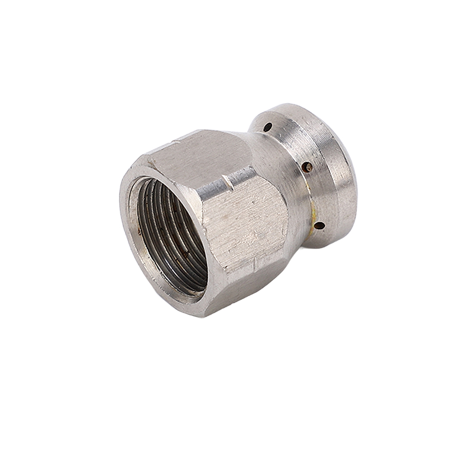 5000PSI 6 Holes G3/8in High Pressure Washer Nozzle Pipe Dredging Cleaning Nozzle