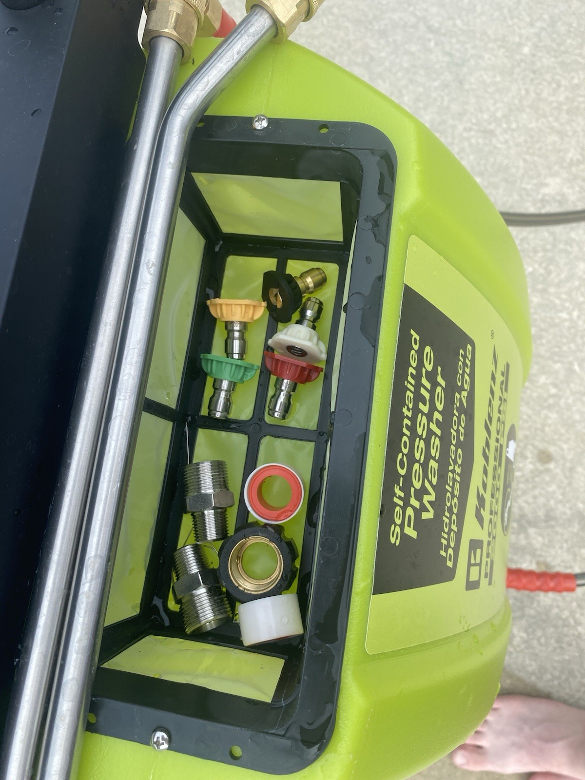 Koblenz HLT 380 Cold Water Corded Electric Pressure Washer 2000psi