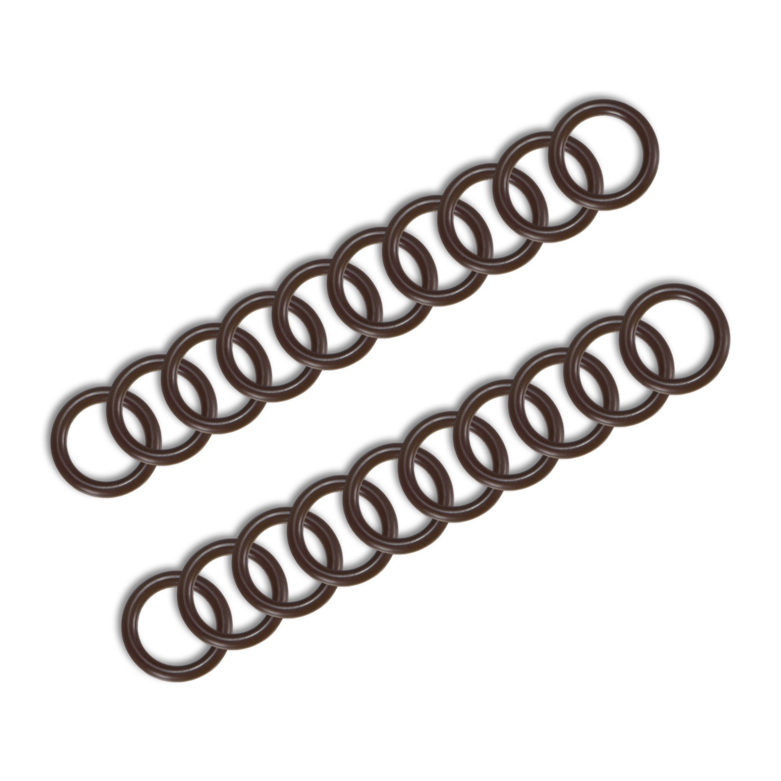 20-Pack 7/16” Fluorine Rubber O Ring Assortment Kit for Quick Coupler