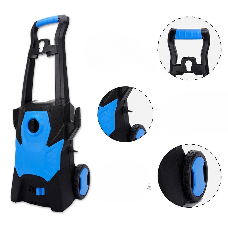 220V High-Pressure Car Washer for Home Use, 1500W Portable Cleaning Machine