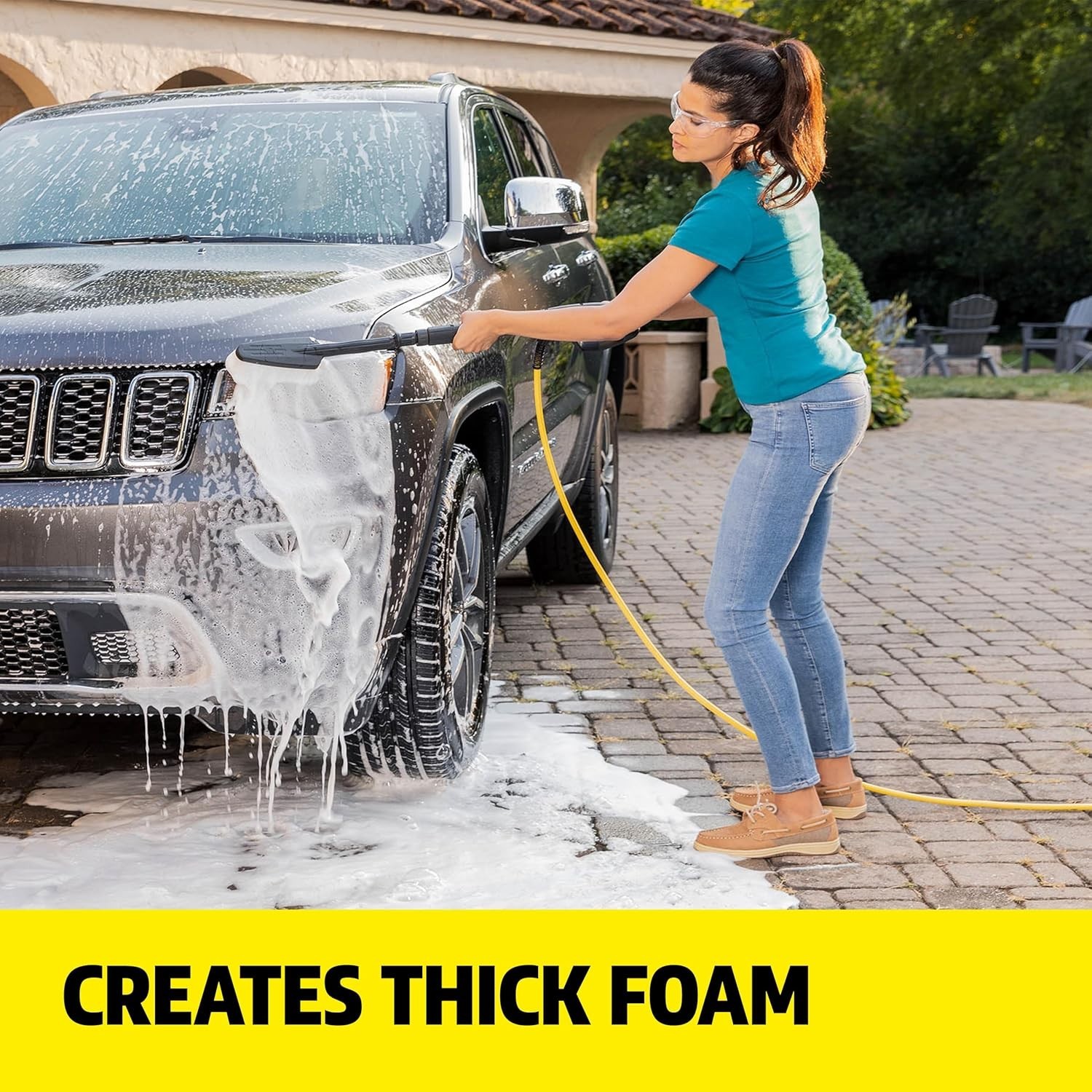 Pressure Washer Compatible Vehicle Wash & Wax – Fresh Scent, Highly Concentrated