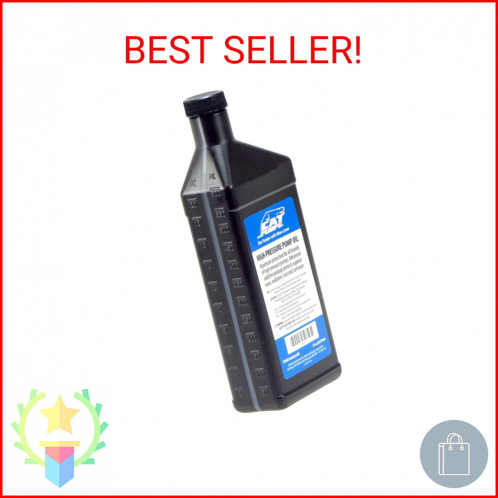 HydroMist Pump Oil, Lubricating Oil for Regular Maintenance of All HydroMist Pum